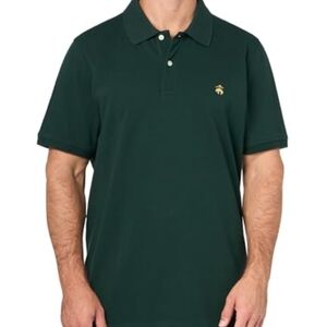 Brooks Brothers Supima Pique Green Cotton Polo Size L